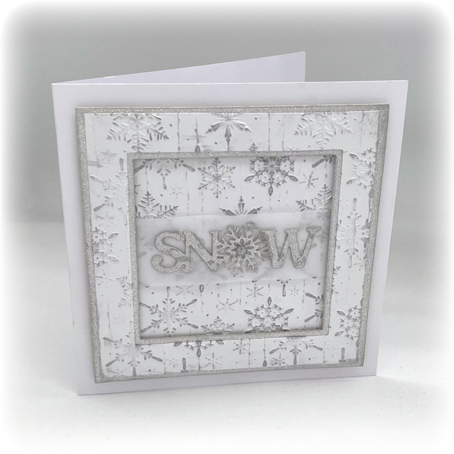 Snow Sentiment Cutting Die - Image 3