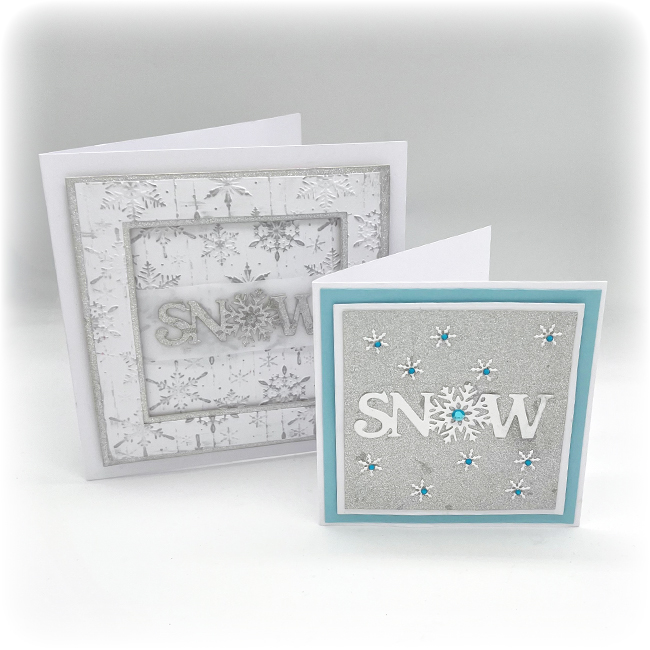Snow Sentiment Cutting Die