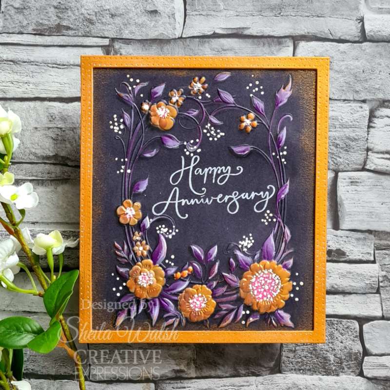 Papercuts 3D Embossing Folder - Floral Symphony - Image 12