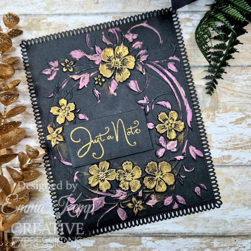 Papercuts 3D Embossing Folder - Blossom Wreath