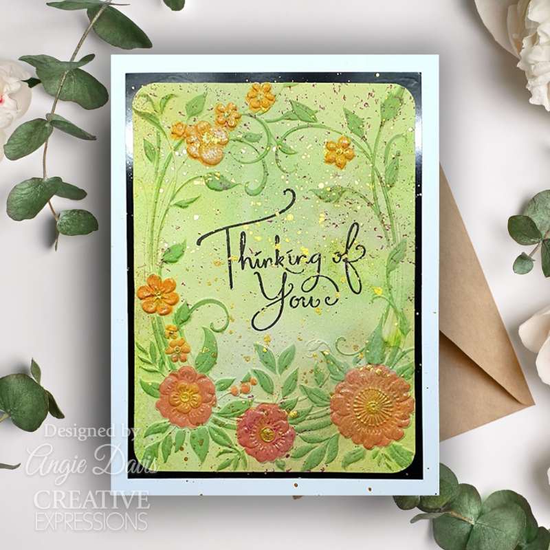 Papercuts 3D Embossing Folder - Floral Symphony - Image 10