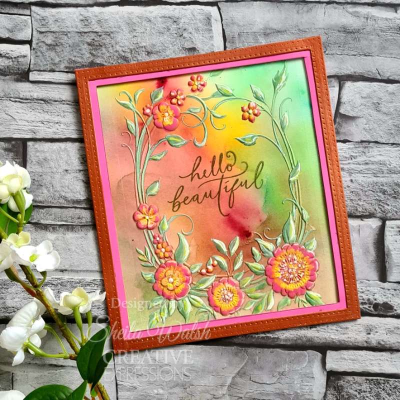 Papercuts 3D Embossing Folder - Floral Symphony - Image 8
