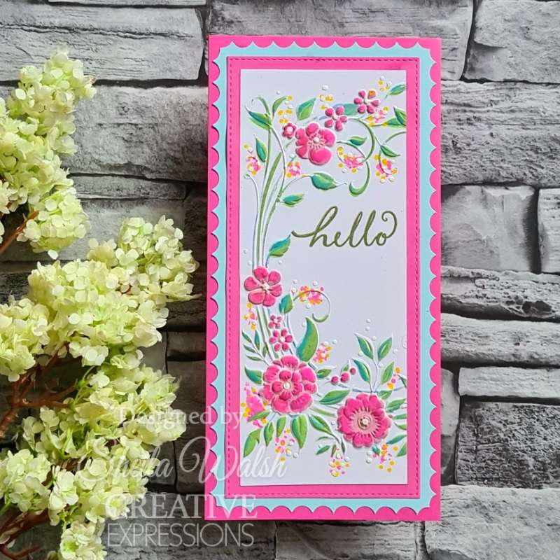 Papercuts 3D Embossing Folder - Floral Symphony - Image 6