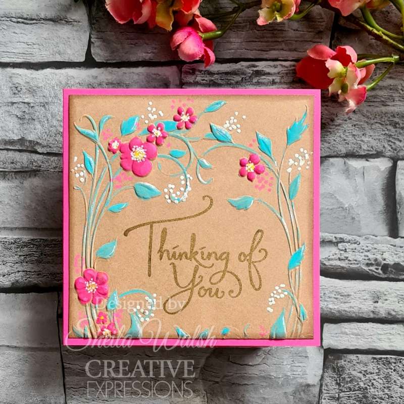 Papercuts 3D Embossing Folder - Floral Symphony - Image 5