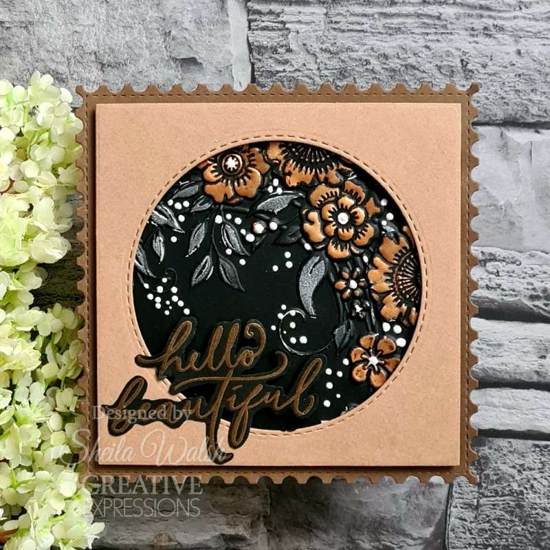 Papercuts 3D Embossing Folder - Floral Symphony - Image 4