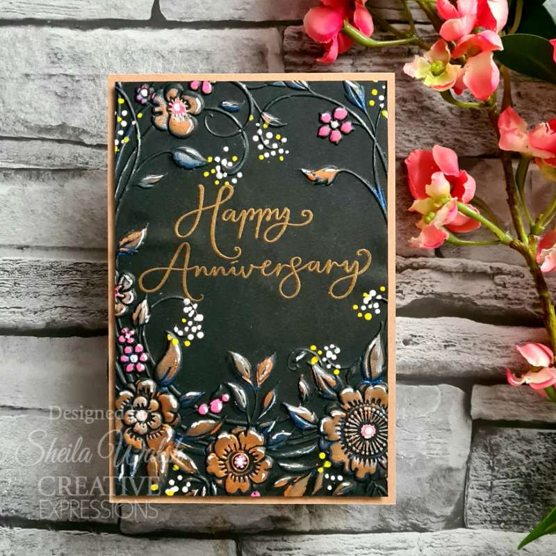 Papercuts 3D Embossing Folder - Floral Symphony - Image 3