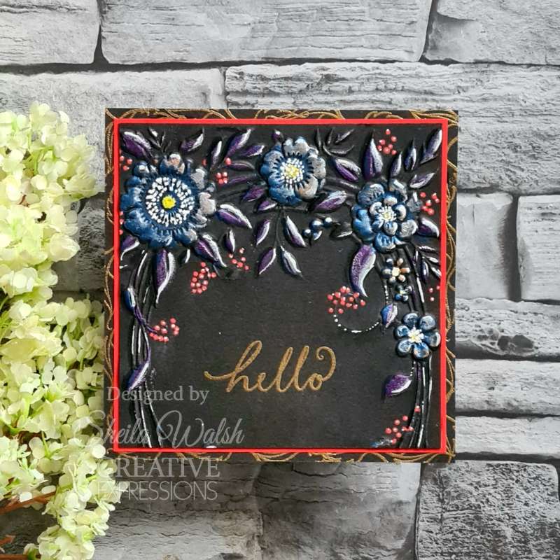 Papercuts 3D Embossing Folder - Floral Symphony - Image 2