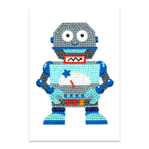 Craft Artist Diamond Art Card Kits - Robot