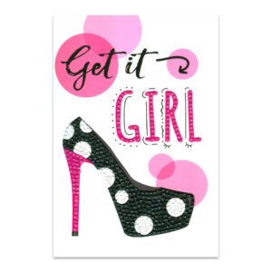 Craft Artist Diamond Art Card Kits - Get It Girl