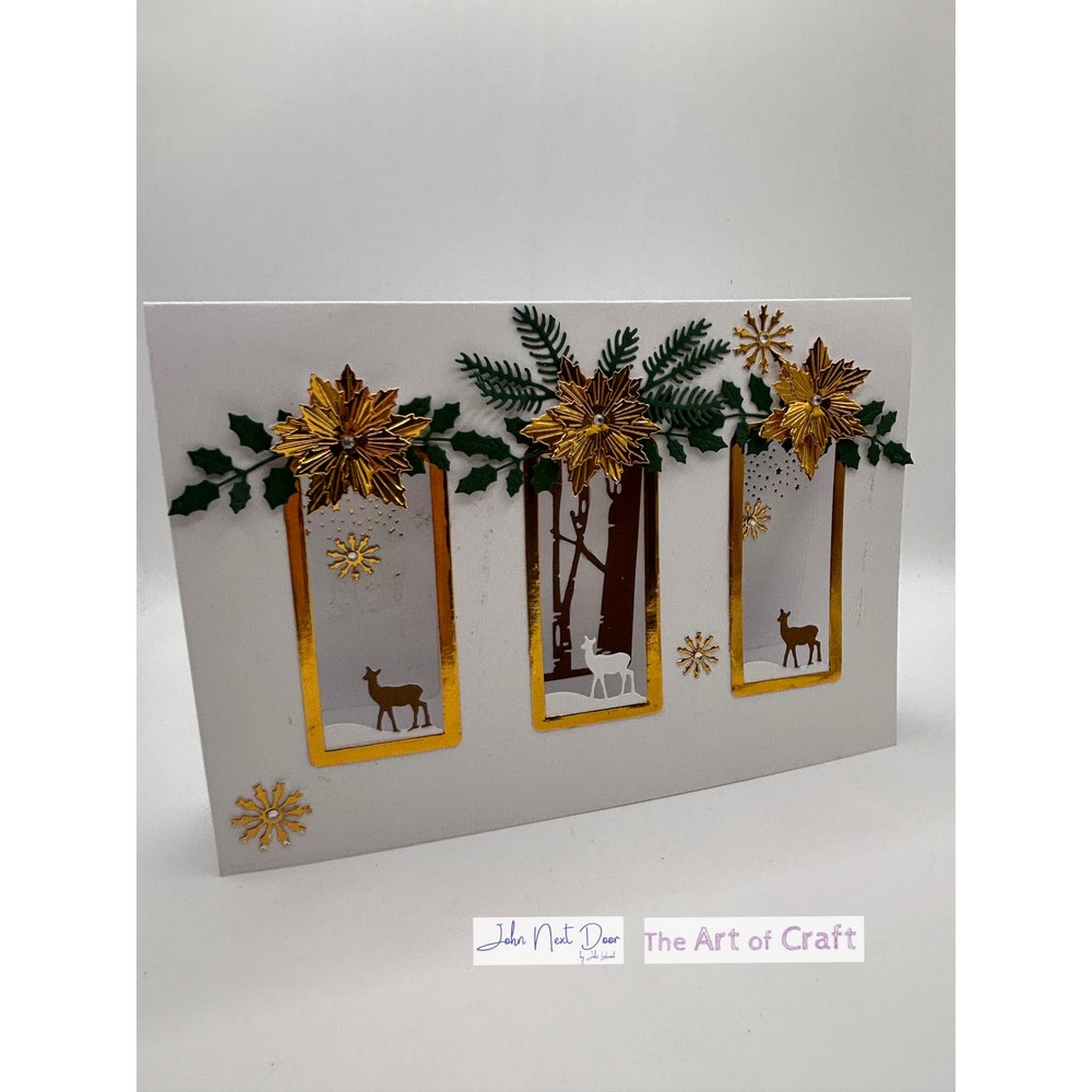 John Next Door Cutting Die - Deer Scene Tags - Image 3