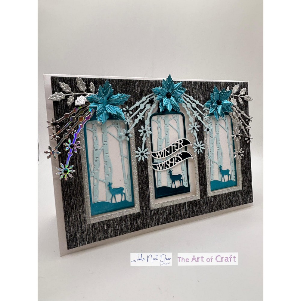 John Next Door Cutting Die - Deer Scene Tags - Image 5