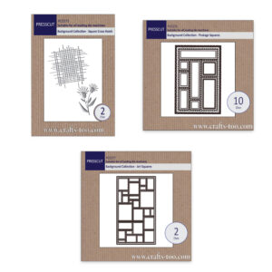 Presscut Cross Hatch, Postage Squares and Art Squares Set