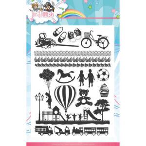 Yvonne Creations Tots and Toddlers Clear Stamp