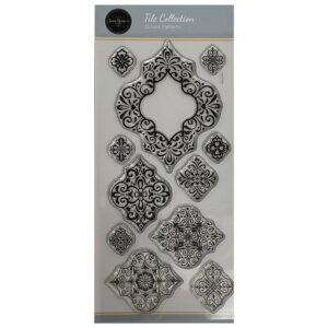 Jamie Rodgers Crafts Ornate Patterns DL Clear Stamp Set