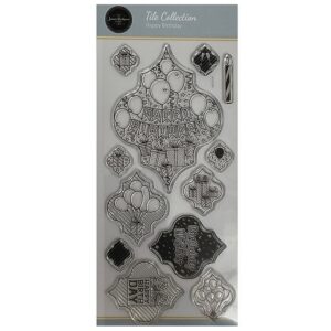 Jamie Rodgers Crafts Happy Birthday DL Clear Stamp Set