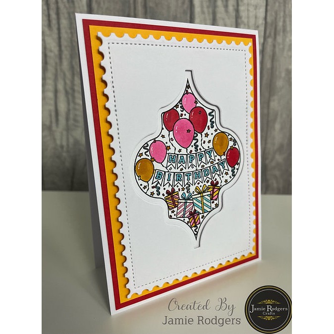 Jamie Rodgers Crafts Happy Birthday DL Clear Stamp Set - Image 5