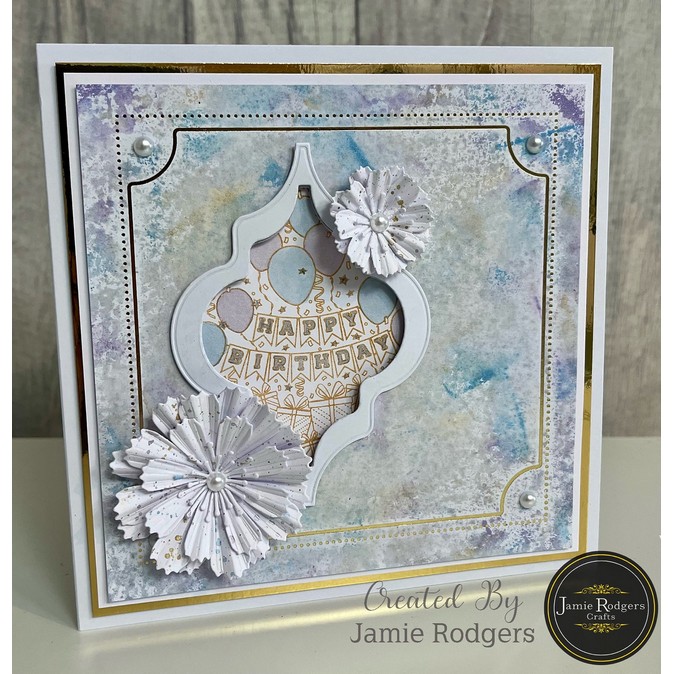 Jamie Rodgers Crafts Happy Birthday DL Clear Stamp Set - Image 3