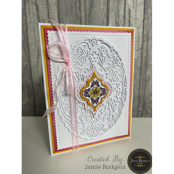 Jamie Rodgers Crafts Butterfly Florals DL Clear Stamp Set - Image 5