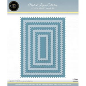 Jamie Rodgers Crafts Postage Rectangles Die Set