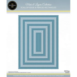 Jamie Rodgers Crafts Scallop Edge & Pierced Rectangles Dies