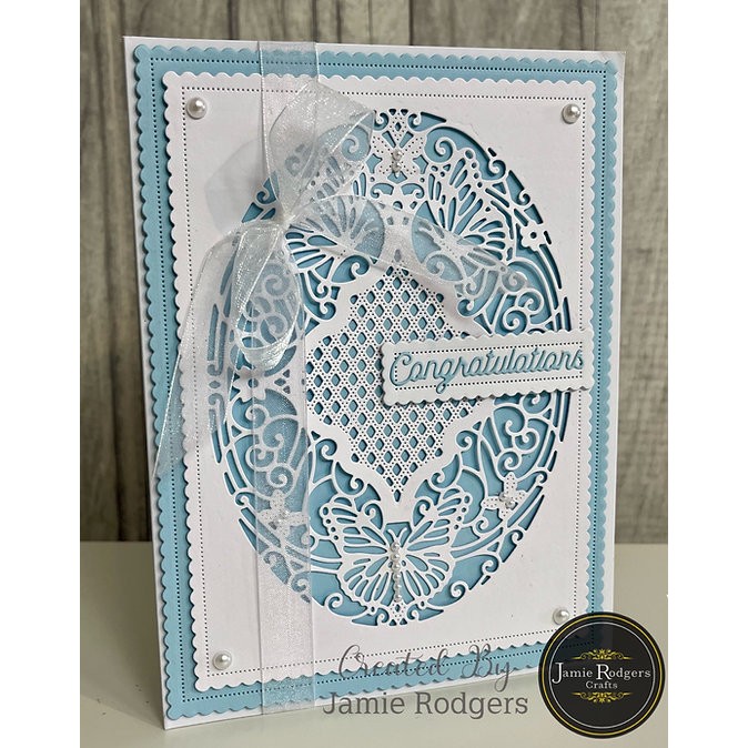 Jamie Rodgers Crafts Scallop Edge & Pierced Rectangles Dies - Image 5