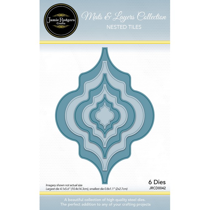 Jamie Rodgers Crafts Nested Tiles Die Set