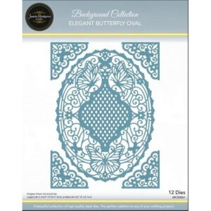 Jamie Rodgers Crafts Elegant Butterfly Oval Die Set
