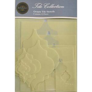 Jamie Rodgers Crafts Ornate Tile Stencils Set