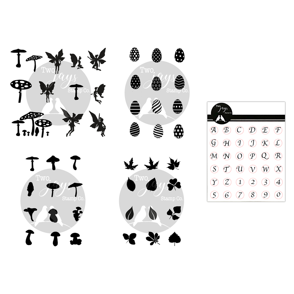 Two Jays Stamps Bundle Set For The Art Square