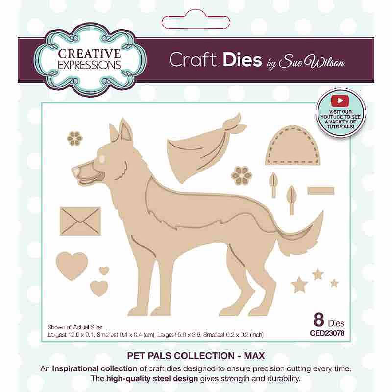 Sue Wilson Pet Pals Max Craft Die