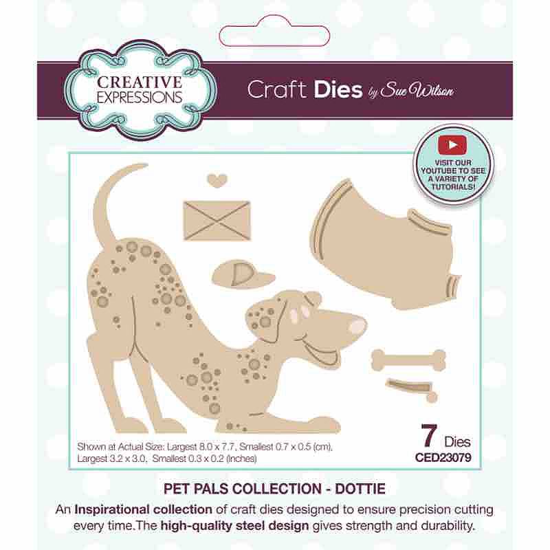 Sue Wilson Pet Pals Dottie Craft Die