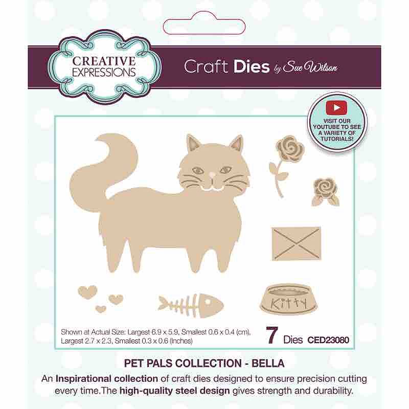 Sue Wilson Pet Pals Bella Craft Die