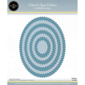 Jamie Rodgers Crafts Postage Ovals Die Set