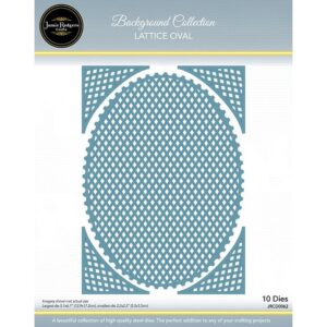 Jamie Rodgers Crafts Lattice Oval Craft Die Set