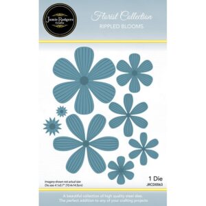 Jamie Rodgers Crafts Rippled Blooms Craft Die