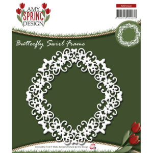 Amy Design Spring - Butterfly Swirl Frame