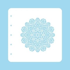 Nellie Snellen A6 Stencil - Mandala