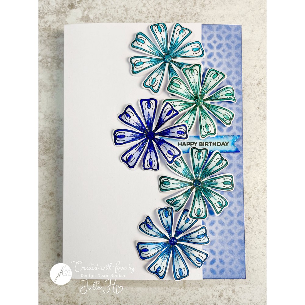 Julie Hickey Designs Perfectly Pretty Blooms Die Set - Image 8