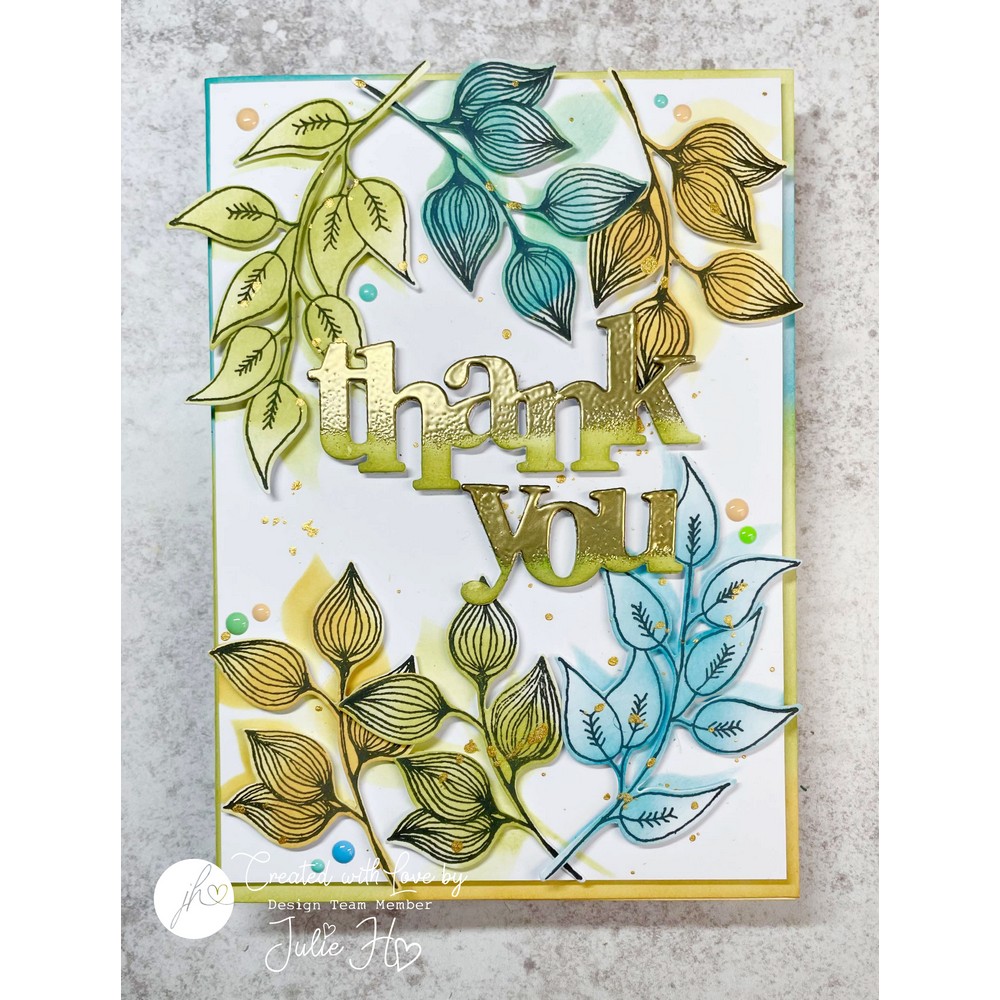 Julie Hickey Designs Medley of Leaves Die Set - Image 8
