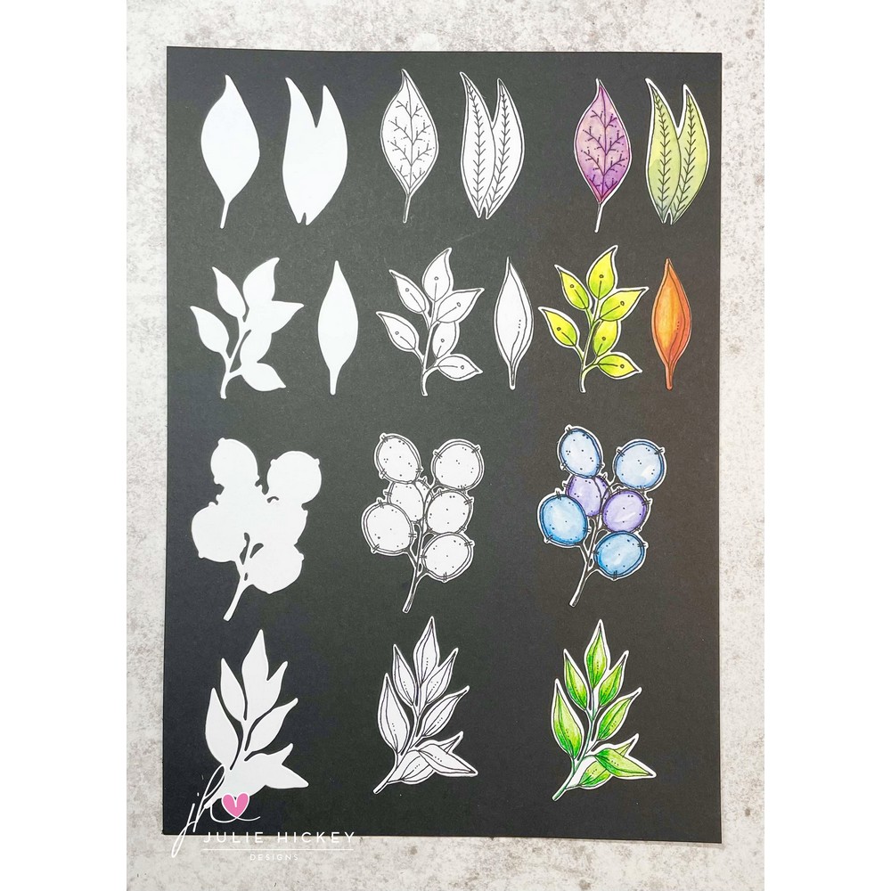 Julie Hickey Designs Medley of Leaves Die Set - Image 3