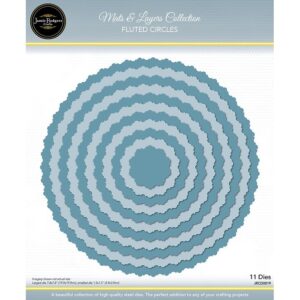 Jamie Rodgers Crafts Fluted Circles Die Set