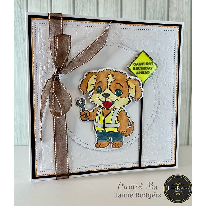 Jamie Rodgers Crafts Deckle Edge & Stitched Circles Die Set - Image 4