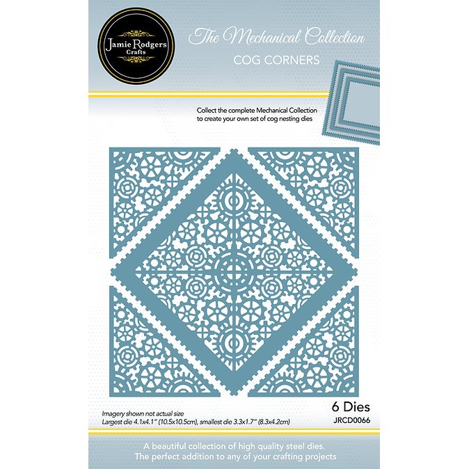Jamie Rodgers Crafts Cog Corners Die Set