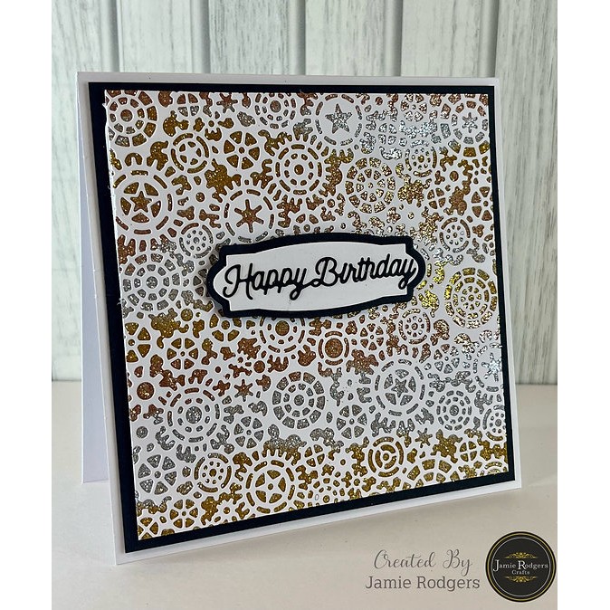 Jamie Rodgers Crafts Cog Background Die Set - Image 2