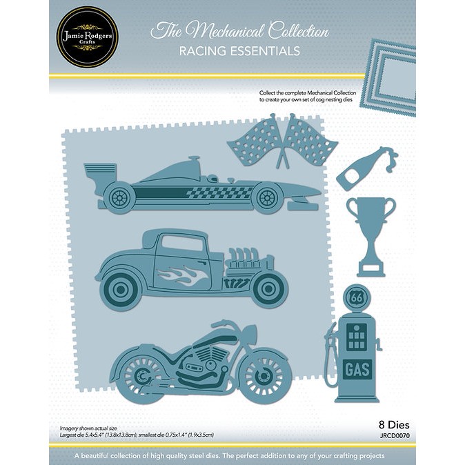 Jamie Rodgers Crafts Racing Essentials Die Set