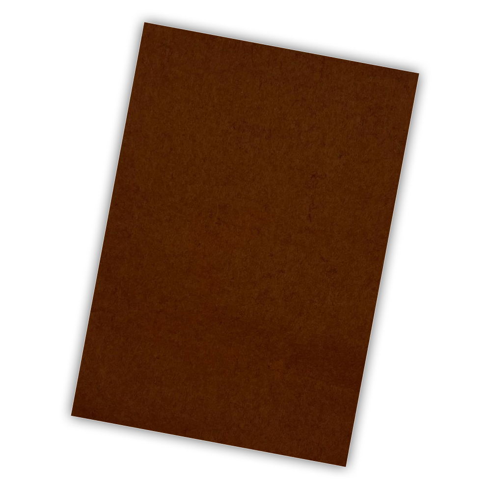 A4 Felt Sheets Brown
