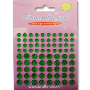 Crafts Too Diamond Gems - Green