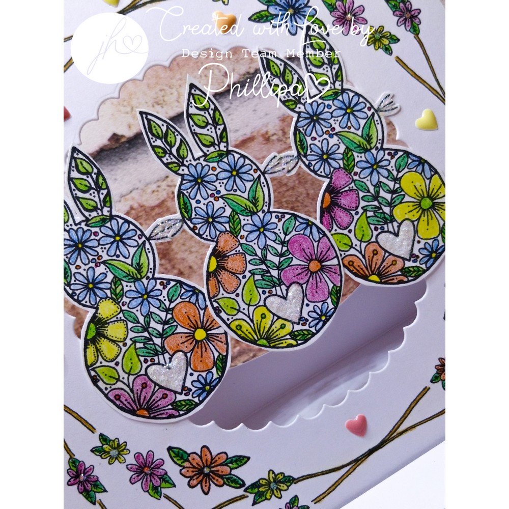 Julie Hickey Designs Bunnies Galore A6 Stamp Set