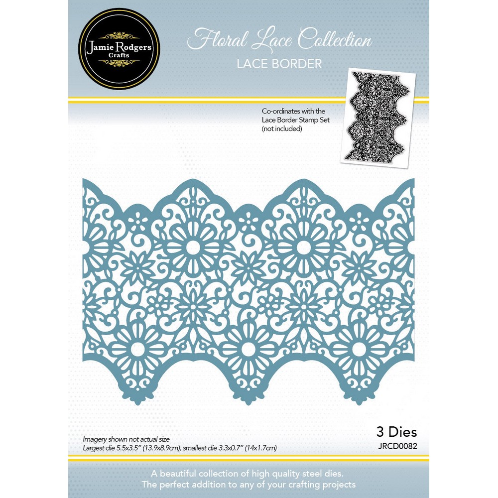 Jamie Rodgers Crafts Lace Border Die Set