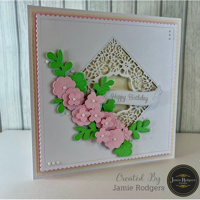 Jamie Rodgers Crafts Lace Square Die Set - Image 3